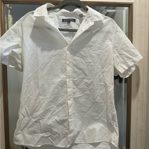 slate&stone short sleeve button up shirt - Picture 2 of 2
